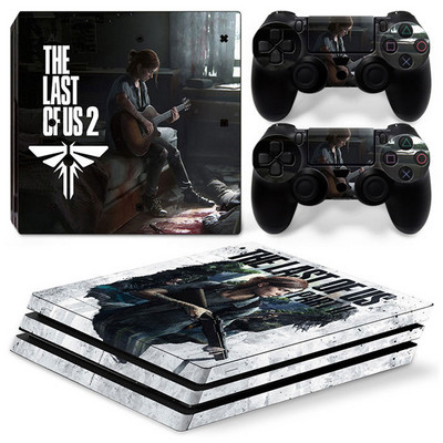 PS4 Pro konzolhoz és 2 vezérlőhöz Skin Matrica PS4 Modern War Protective Vinyl Wrap Cover teljes készlet
