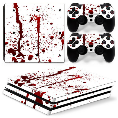PS4 Pro konzolhoz és 2 vezérlőhöz Skin Matrica PS4 Modern War Protective Vinyl Wrap Cover teljes készlet