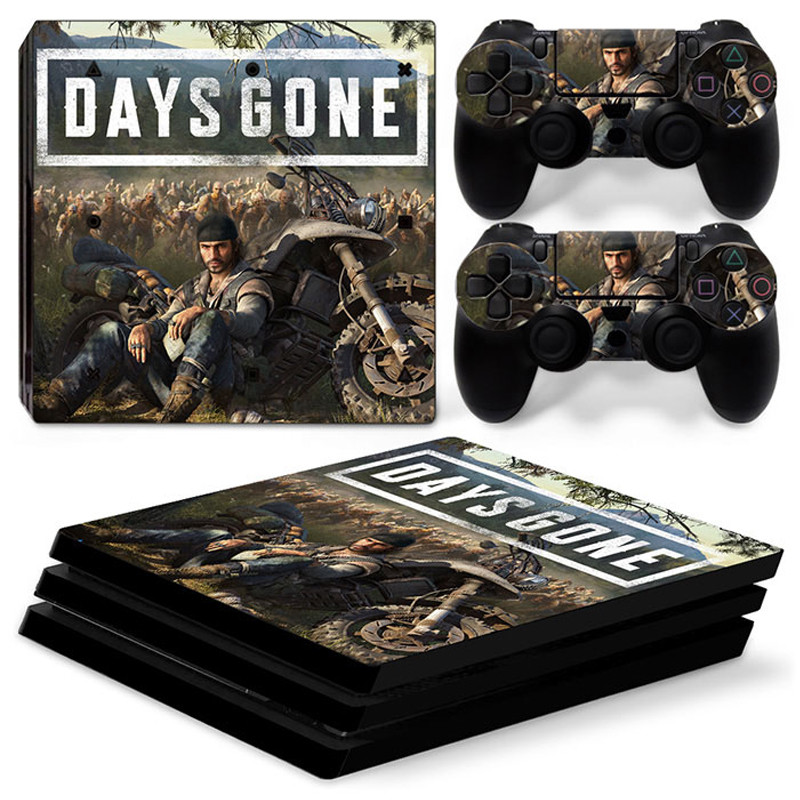 PS4 Pro konzolhoz és 2 vezérlőhöz Skin Matrica PS4 Modern War Protective Vinyl Wrap Cover teljes készlet