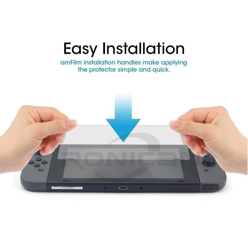 3 pakuotė, skirta Nintendo Switch NS grūdinto stiklo ekrano apsaugai 9H kietumo stiklai, skirti Nintendos Switch Lite Nintend ekrano plėvelei