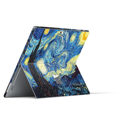 Kohandatud graafiline veekindel vinüül eemaldatav kleebised sülearvuti dekoratiivse nahaga kleebised isekleepuv ümbris microsoft surface pro 7 jaoks