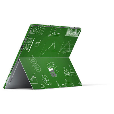 Kohandatud graafiline veekindel vinüül eemaldatav kleebised sülearvuti dekoratiivse nahaga kleebised isekleepuv ümbris microsoft surface pro 7 jaoks