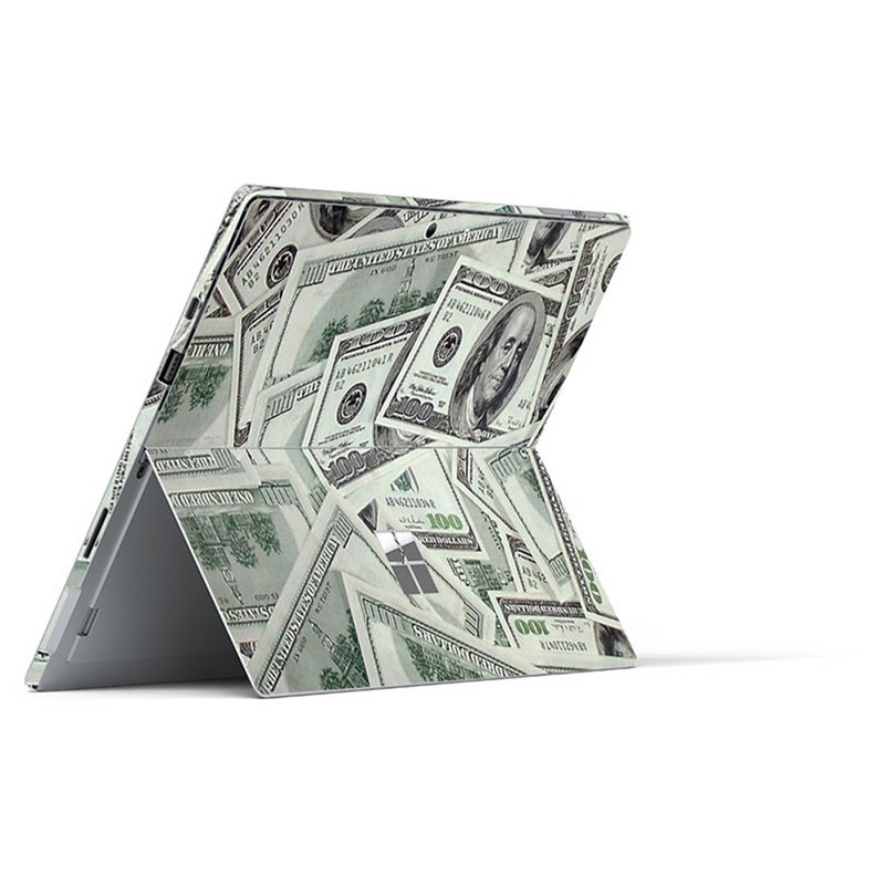 Kohandatud graafiline veekindel vinüül eemaldatav kleebised sülearvuti dekoratiivse nahaga kleebised isekleepuv ümbris microsoft surface pro 7 jaoks