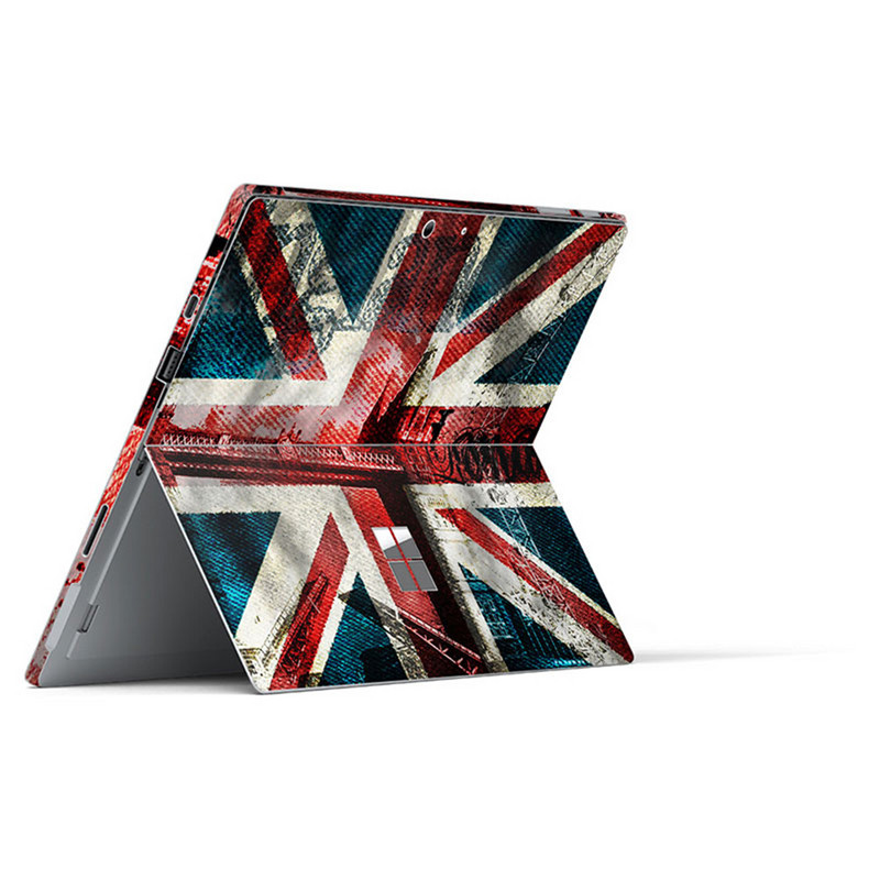 Kohandatud graafiline veekindel vinüül eemaldatav kleebised sülearvuti dekoratiivse nahaga kleebised isekleepuv ümbris microsoft surface pro 7 jaoks