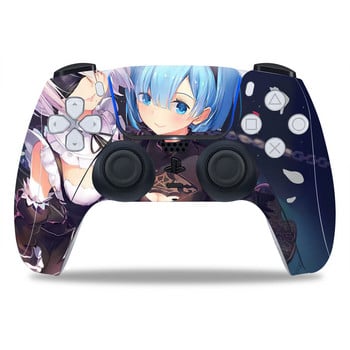 Αυτοκόλλητο Skin Sticker Skin Sticker for PS5 Girl design for PS5 Gamepad Joystick skin for PS5 Controllers Controller pvc