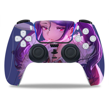 Αυτοκόλλητο Skin Sticker Skin Sticker for PS5 Girl design for PS5 Gamepad Joystick skin for PS5 Controllers Controller pvc