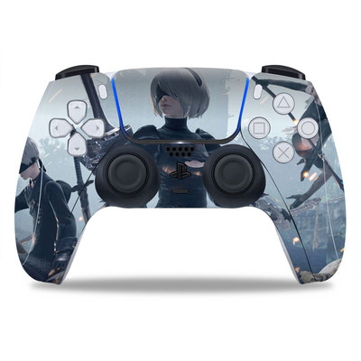 Αυτοκόλλητο Skin Sticker Skin Sticker for PS5 Girl design for PS5 Gamepad Joystick skin for PS5 Controllers Controller pvc
