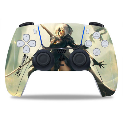 Αυτοκόλλητο Skin Sticker Skin Sticker for PS5 Girl design for PS5 Gamepad Joystick skin for PS5 Controllers Controller pvc