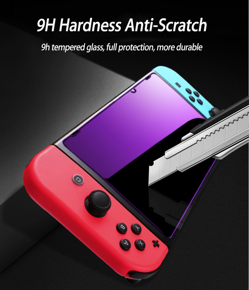 Anti Blue Light Screen Protector za Nintendo Switch Lite Glass za Nintend Switch Nintendos NS Lite Tempered Glass Protection