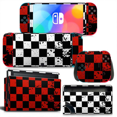 GAMEGENIXX Switch Oled Skin Αυτοκόλλητο Γκράφιτι Προστατευτικό κάλυμμα περιτυλίγματος βινυλίου Πλήρες σετ για κονσόλα Nintendo Switch Oled