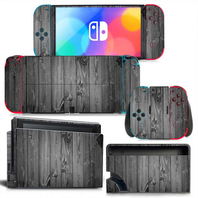 GAMEGENIXX Switch Oled Skin Αυτοκόλλητο Γκράφιτι Προστατευτικό κάλυμμα περιτυλίγματος βινυλίου Πλήρες σετ για κονσόλα Nintendo Switch Oled