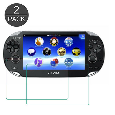 1/2gb rūdīta stikla Full HD ekrāna aizsargplēves aizsargplēves aizsargs Sony PlayStation Psvita PS Vita PSV 1000 konsolei