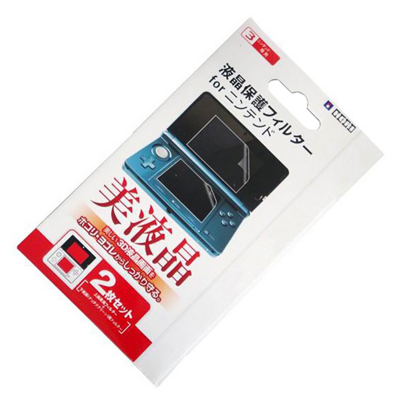OSTENT 2u1 HD Clear Screen Protective Film Surface Guard Cover za Nintendo 3DS LCD Transparent Screen Protector