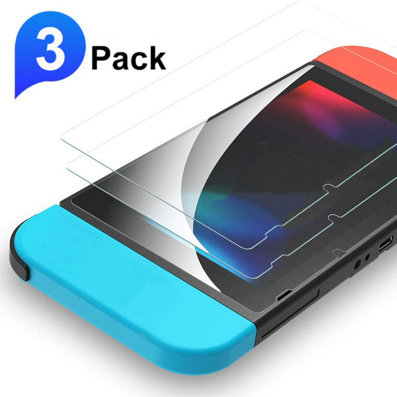 Nintendo Switch Oled Lit Grūdinto stiklo ekrano apsauga 9H kietumo stiklas, skirtas Nintendos Switch Lite Nintend ekrano plėvelė Nauja