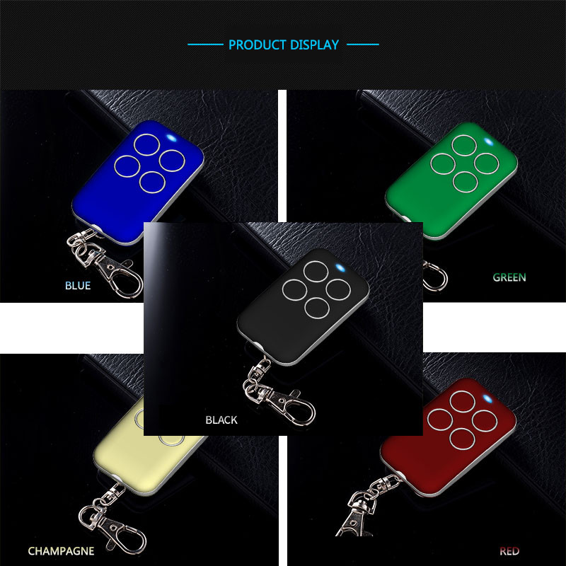 Vodootporan europski univerzalni 433MHz garažna/okretna/klizna vrata univerzalni rolling code D4 daljinski upravljač