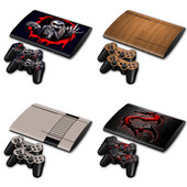Αυτοκόλλητο για PS3 Super slim 4000 Skins περιτύλιγμα χαλκομανιών για PS3 Super slim 4000