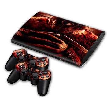 Αυτοκόλλητο για PS3 Super slim 4000 Skins περιτύλιγμα χαλκομανιών για PS3 Super slim 4000