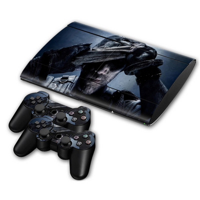 Αυτοκόλλητο για PS3 Super slim 4000 Skins περιτύλιγμα χαλκομανιών για PS3 Super slim 4000