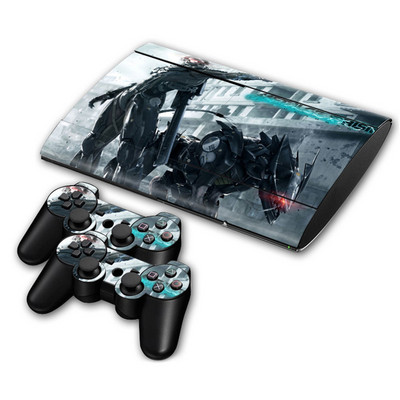 Αυτοκόλλητο για PS3 Super slim 4000 Skins περιτύλιγμα χαλκομανιών για PS3 Super slim 4000