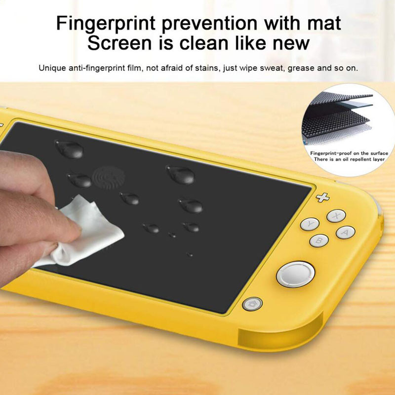 Sticlă securizată 20D pentru Nintendo Switch Lite Ecran de protecție a ecranului Ultra-subțire, rezistentă la explozie, la atingere pentru Switch Lite