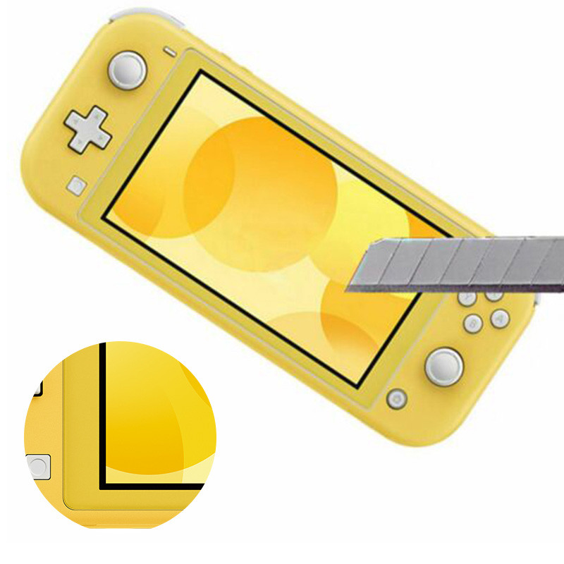 Sticlă securizată 20D pentru Nintendo Switch Lite Ecran de protecție a ecranului Ultra-subțire, rezistentă la explozie, la atingere pentru Switch Lite