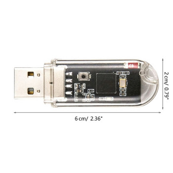 Φορητό USB Dongle U-disk for P4 9.0 System Cracked σειριακή θύρα ESP32 Wifi Module Board, χωρίς βύσμα προσαρμογέα USB