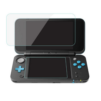 Προστατευτικό κάλυμμα επιφάνειας μεμβράνης 6 σε 1 από σκληρυμένο γυαλί διαφανές για Nintendo Νέο 2DS XL 2DS LL LCD Screen Protector Skin 2ds