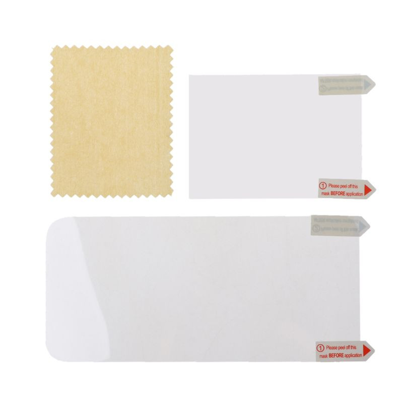 6 in1 rūdīta stikla caurspīdīga aizsargplēves virsmas aizsargpārklājs priekš Nintendo New 2DS XL 2DS LL LCD ekrāna aizsargs, āda 2ds