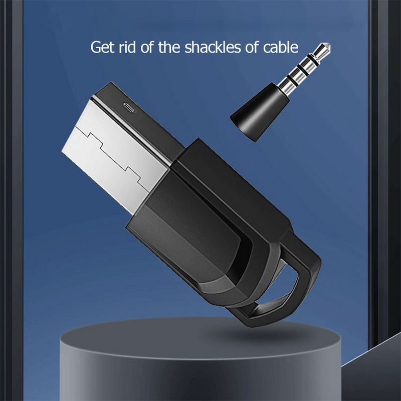 Prijemnik adaptera za bežične slušalice za Nintendo Switch PS5 PS4 PC dodaci USB audio odašiljač kompatibilan s Bluetoothom