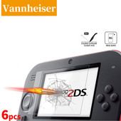 HD kaljeno staklo Nintendo New 2DS XL LL 2DSXL 2DSLL Zaštita zaslona Gornja+Donja Igraća konzola Zaštitna puna folija Zaštitna folija