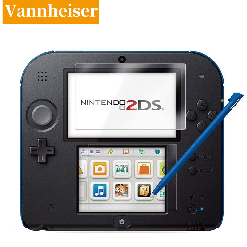 HD kaljeno staklo Nintendo New 2DS XL LL 2DSXL 2DSLL Zaštita zaslona Gornja+Donja Igraća konzola Zaštitna puna folija Zaštitna folija