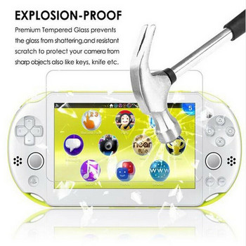 Για Sony PSV1000/2000 Tempered Screen Protector Κονσόλα παιχνιδιών PS Vita Αξεσουάρ κονσόλας παιχνιδιών με φιλμ HD Temperedglass