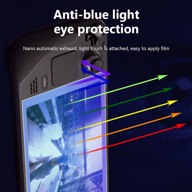 Zaštita zaslona kompatibilna sa Steam Deck 2022 Zaštitno staklo od kaljenog stakla za Steam Deck Zaštita zaslona zagasiti lak