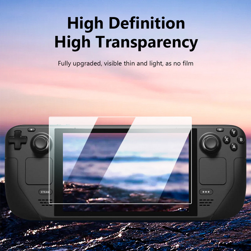 Zaštita zaslona kompatibilna sa Steam Deck 2022 Zaštitno staklo od kaljenog stakla za Steam Deck Zaštita zaslona zagasiti lak