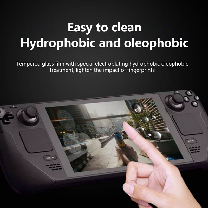 Zaštita zaslona kompatibilna sa Steam Deck 2022 Zaštitno staklo od kaljenog stakla za Steam Deck Zaštita zaslona zagasiti lak