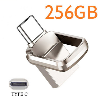 Jauns ātrdarbīgs U disks 2 TB 1 TB USB 3.1 C tipa interfeiss mobilais tālrunis, dators savstarpējai pārraidei, pārnēsājams USB zibatmiņas disks