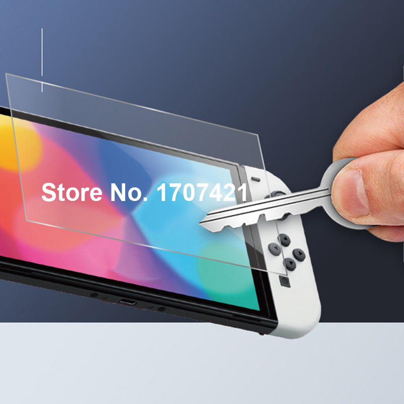 2 ks / 1 ks tvrdené sklo 9H HD ochranná fólia na displej pre Nintendo Switch OLED ochranná fólia na displej pre príslušenstvo NS OLED