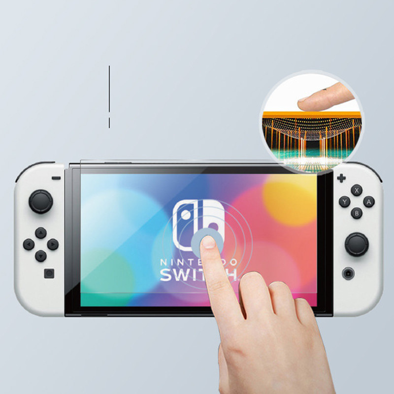 2 ks / 1 ks tvrdené sklo 9H HD ochranná fólia na displej pre Nintendo Switch OLED ochranná fólia na displej pre príslušenstvo NS OLED