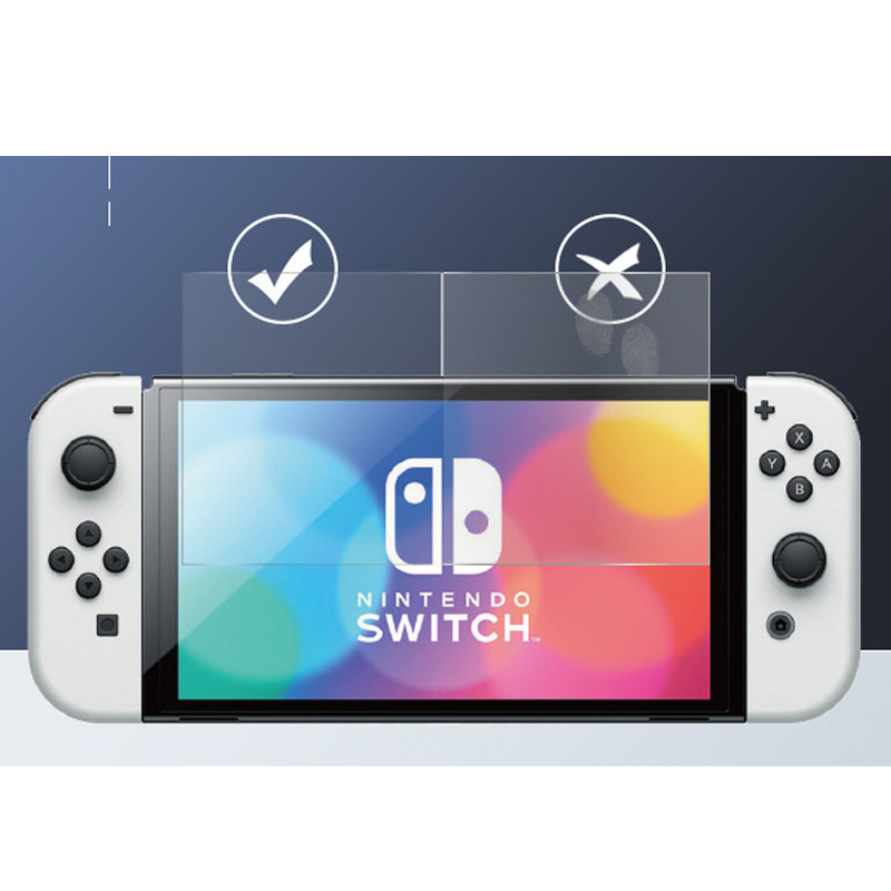 2 ks / 1 ks tvrdené sklo 9H HD ochranná fólia na displej pre Nintendo Switch OLED ochranná fólia na displej pre príslušenstvo NS OLED
