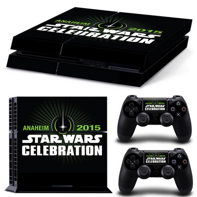 StarWars Printing Game Console Vinyl Skin Sticker pentru PlayStation 4 PS4 PS 4 Controller GamePad Decal Cover Film de protecție Para