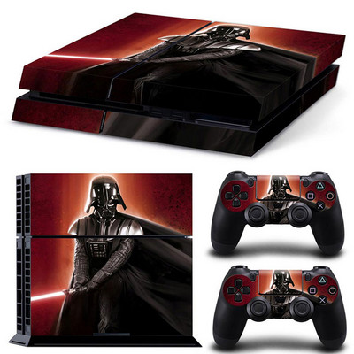 StarWars Printing Game Console Vinyl Skin Sticker pentru PlayStation 4 PS4 PS 4 Controller GamePad Decal Cover Film de protecție Para
