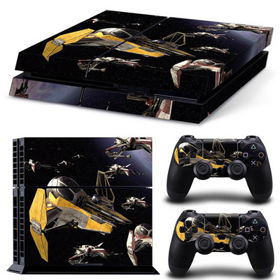 StarWars Printing Game Console Vinyl Skin Sticker pentru PlayStation 4 PS4 PS 4 Controller GamePad Decal Cover Film de protecție Para