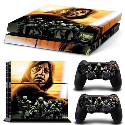 StarWars Printing Game Console Vinyl Skin Sticker pentru PlayStation 4 PS4 PS 4 Controller GamePad Decal Cover Film de protecție Para