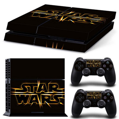 StarWars Printing Game Console Vinyl Skin Sticker pentru PlayStation 4 PS4 PS 4 Controller GamePad Decal Cover Film de protecție Para