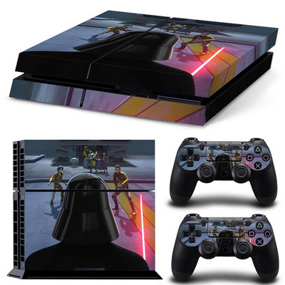 StarWars Printing Game Console Vinyl Skin Sticker pentru PlayStation 4 PS4 PS 4 Controller GamePad Decal Cover Film de protecție Para
