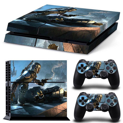StarWars Printing Game Console Vinyl Skin Sticker pentru PlayStation 4 PS4 PS 4 Controller GamePad Decal Cover Film de protecție Para