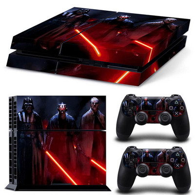 StarWars Printing Game Console Vinyl Skin Sticker pentru PlayStation 4 PS4 PS 4 Controller GamePad Decal Cover Film de protecție Para