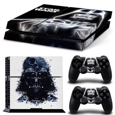 StarWars Printing Game Console Vinyl Skin Sticker pentru PlayStation 4 PS4 PS 4 Controller GamePad Decal Cover Film de protecție Para