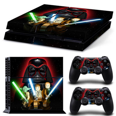 StarWars Printing Game Console Vinyl Skin Sticker pentru PlayStation 4 PS4 PS 4 Controller GamePad Decal Cover Film de protecție Para