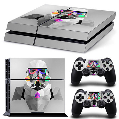 StarWars Printing Game Console Vinyl Skin Sticker pentru PlayStation 4 PS4 PS 4 Controller GamePad Decal Cover Film de protecție Para
